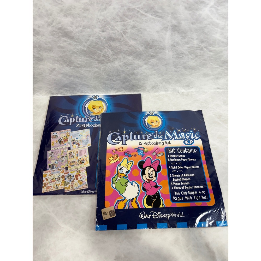 Disney World Capture the Magic Scrapbooking Kit Bundle Minnie Mouse Dining 12x12